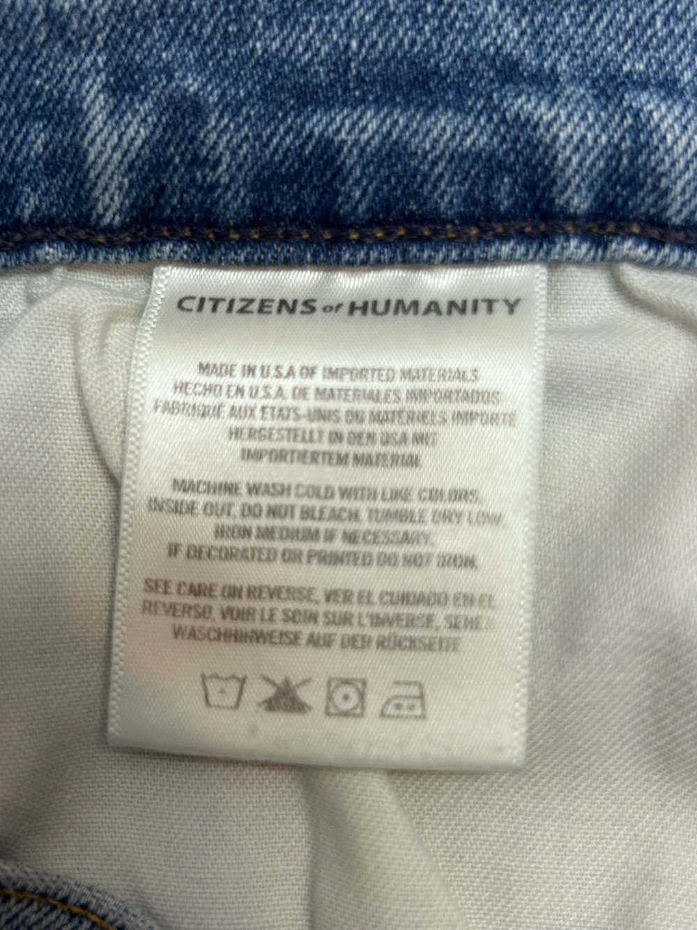 Citizens of Humanity Elsa Mid-Rise Slim Fit Crop- 30 - Picture 11 of 16